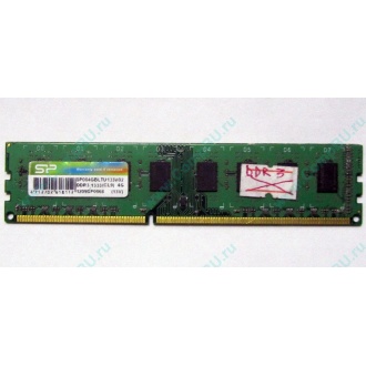 НЕРАБОЧАЯ память 4Gb DDR3 SP (Silicon Power) SP004BLTU133V02 1333MHz pc3-10600 (Жуковский)
