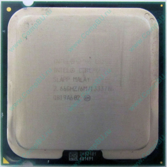Процессор Б/У Intel Core 2 Duo E8200 (2x2.67GHz /6Mb /1333MHz) SLAPP socket 775 (Жуковский)