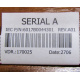 6017B0044301 SERIAL A (Жуковский)
