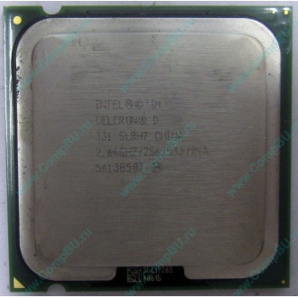 Процессор Intel Celeron D 331 (2.66GHz /256kb /533MHz) SL8H7 s.775 (Жуковский)