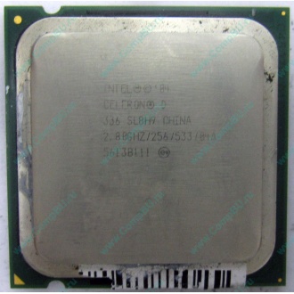 Процессор Intel Celeron D 336 (2.8GHz /256kb /533MHz) SL8H9 s.775 (Жуковский)